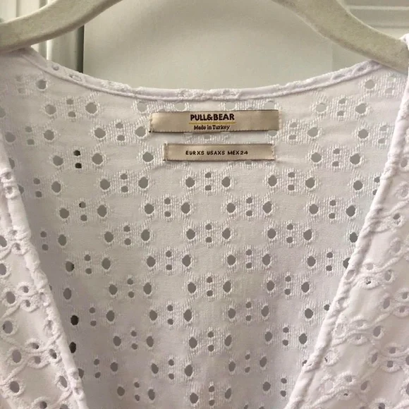 Pull & Bear Peplum Crop Top - Picture 6 of 6